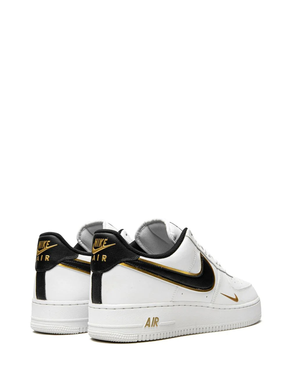 Air Force 1 '07 LV8 ''Double Swoosh - White/Black/Gold''